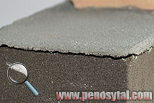 Отслоение цементного раствора от пеностекла Неопорм